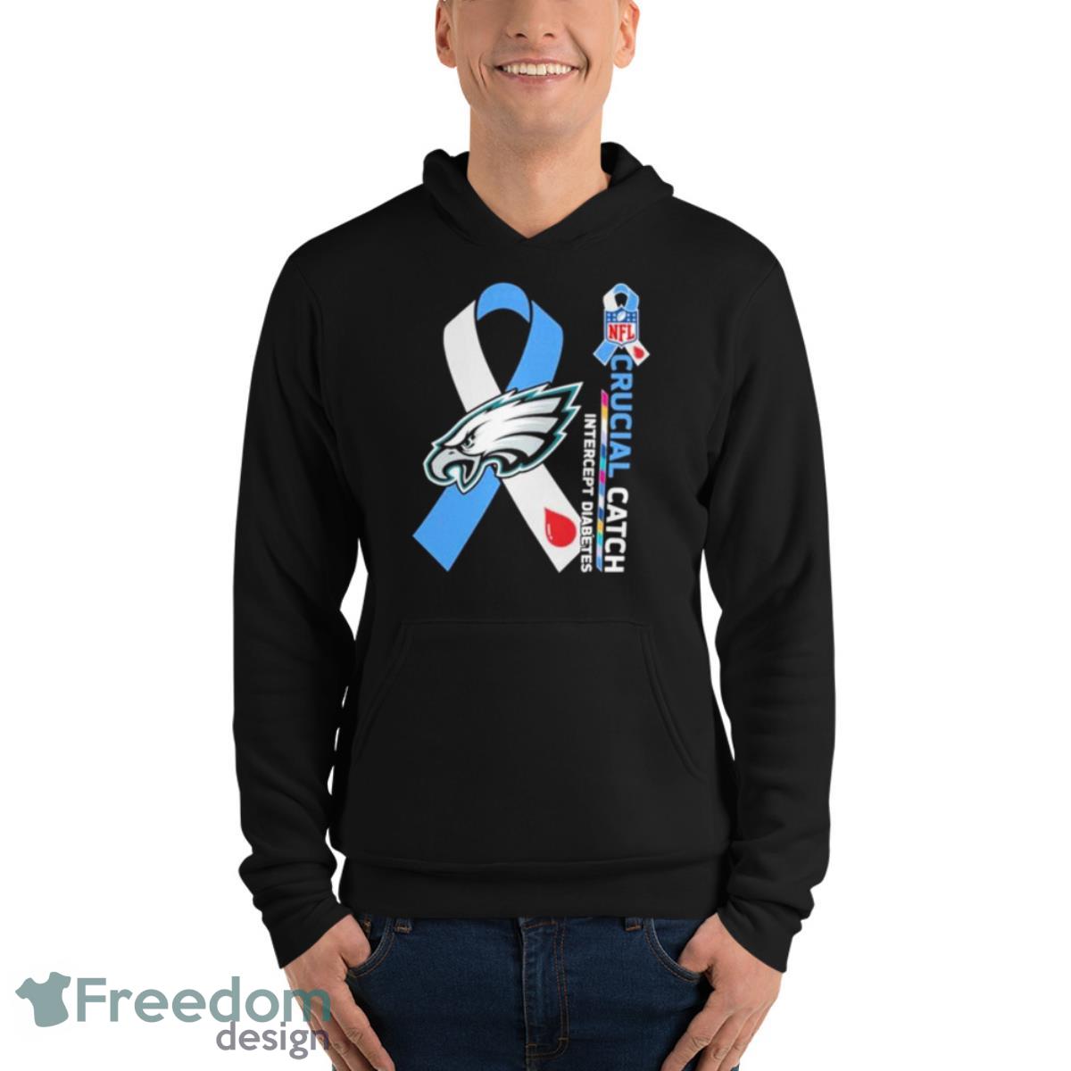 Philadelphia Eagles Crucial Catch Intercept Cancer 2023 Shirt, hoodie,  sweater and long sleeve