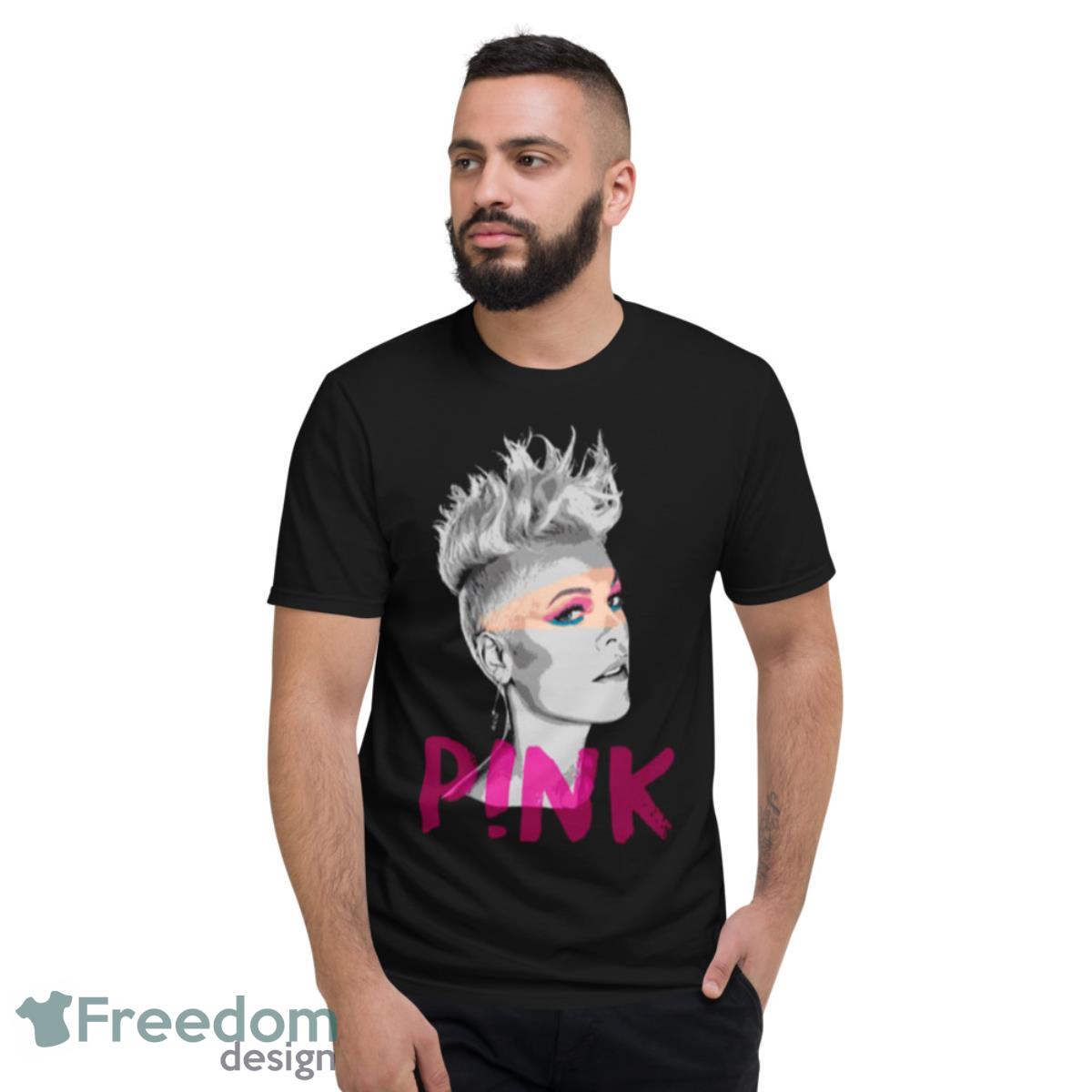 Pink Singer Shirt - Short Sleeve T-Shirt