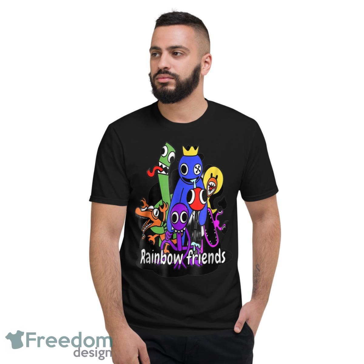 Rainbow Friends For Kids And Adults Birthday Shirt Shirt - Short Sleeve T-Shirt