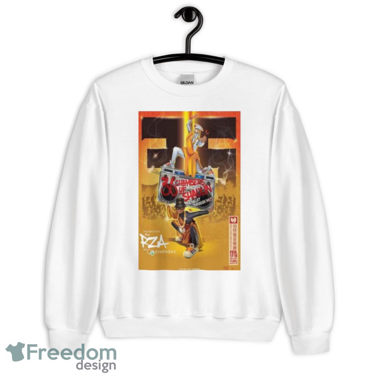 Rza Denver 2023 36 Chambers Of Shaolin And A Ballet Through Mad Feb 17th & 18th Shirt - Unisex Heavy Blend Crewneck Sweatshirt