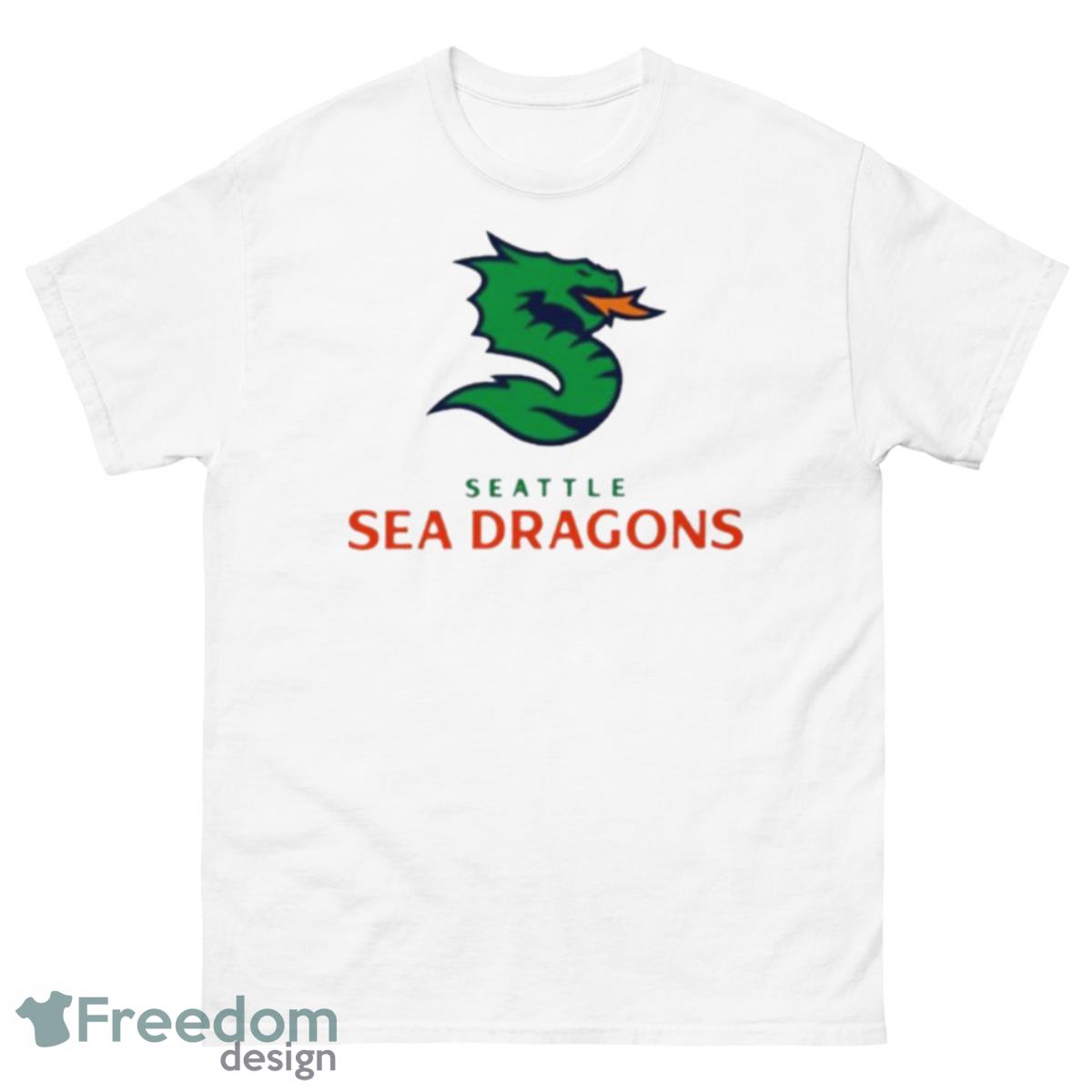 Seattle Sea Dragons Shirt - 500 Men’s Classic Tee Gildan