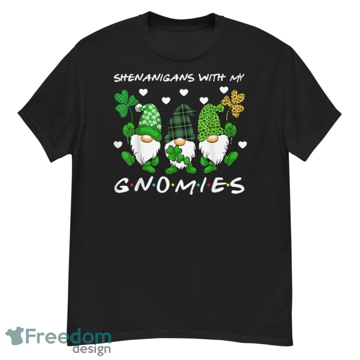 Shenanigans With My Gnomies St Patrick's Day Gnome Shamrock Shirt - G500 Men’s Classic T-Shirt