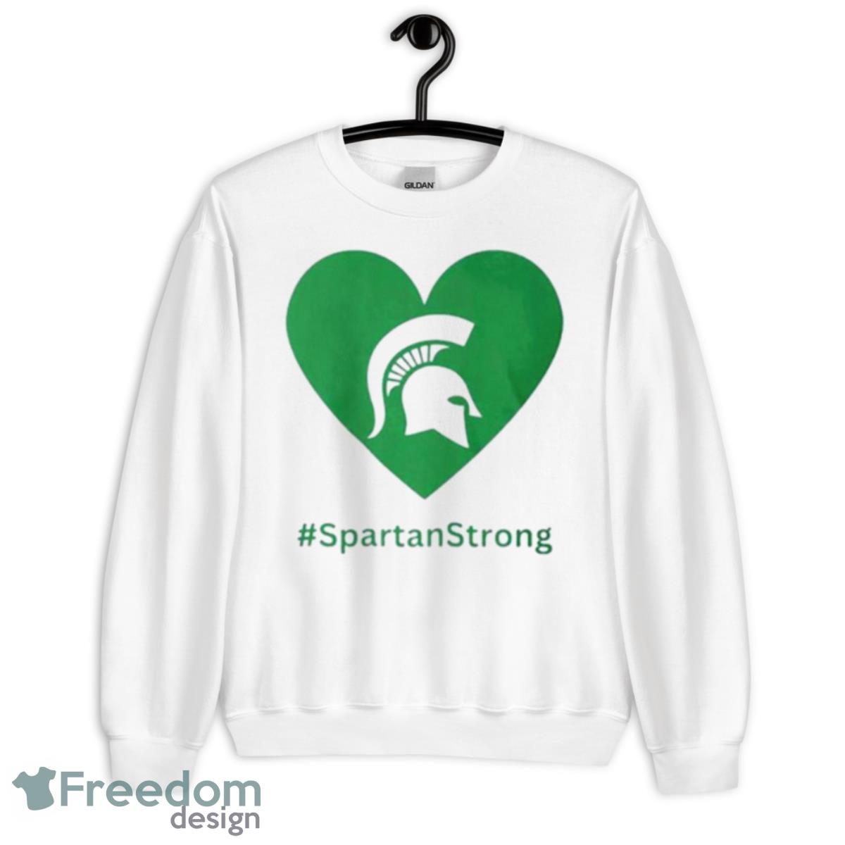 Spartan Strong End Gun Shirt - Unisex Heavy Blend Crewneck Sweatshirt