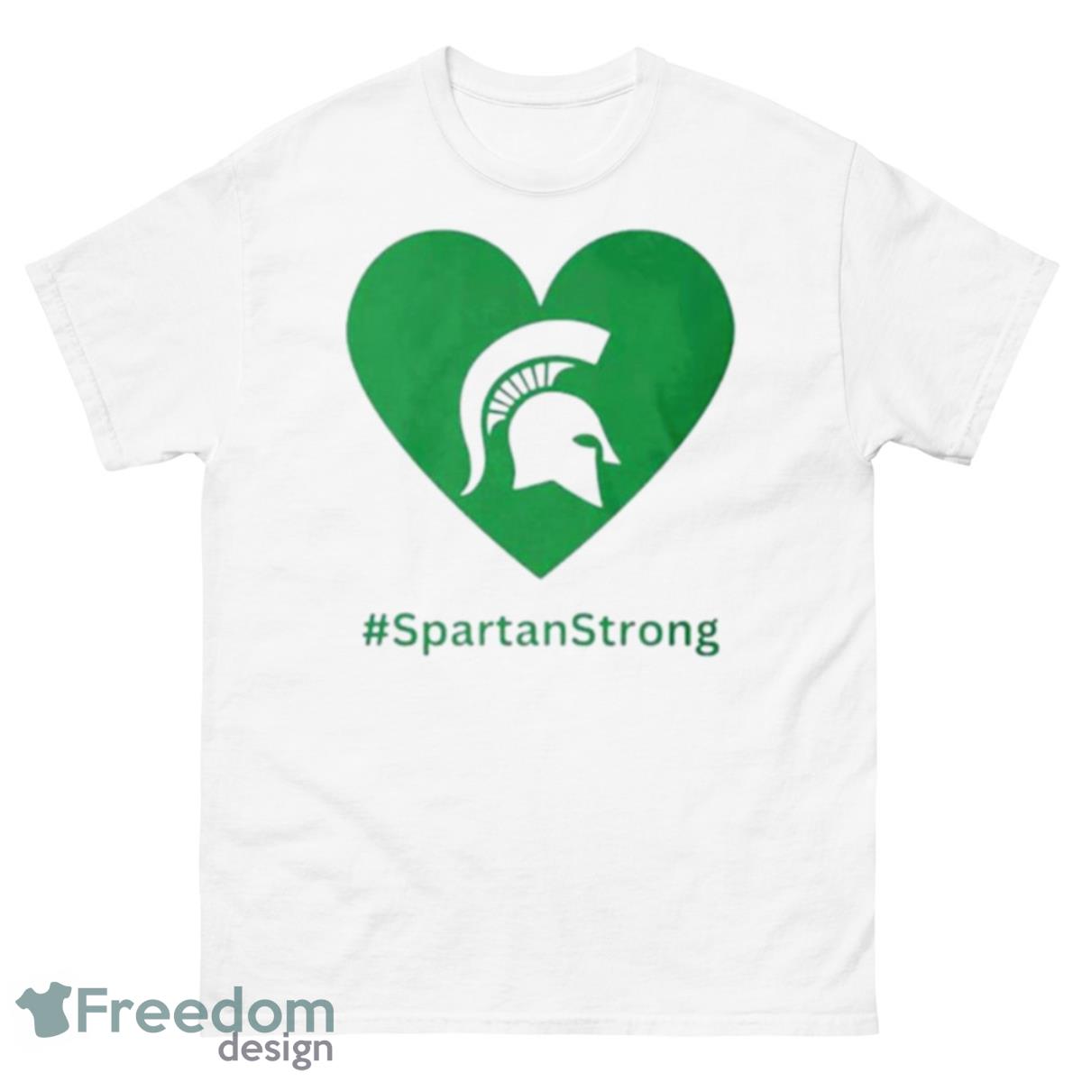 Spartan Strong End Gun Shirt - 500 Men’s Classic Tee Gildan