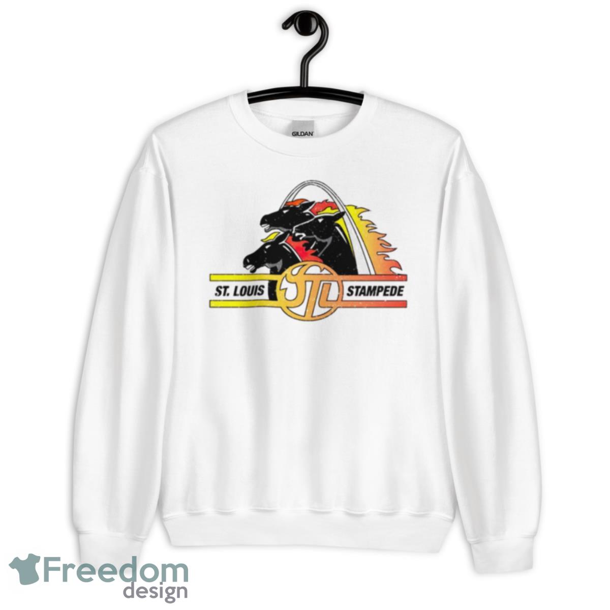 St. Louis Stampede Logo Shirt - Unisex Heavy Blend Crewneck Sweatshirt