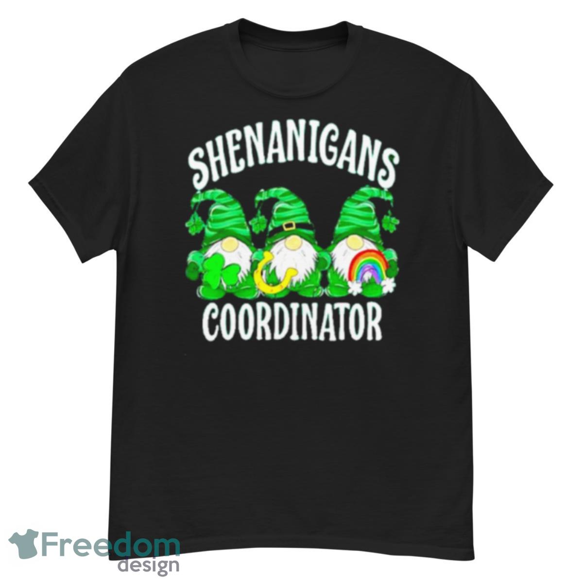 St Patricks Day Shenanigans Coordinator Gnome Shirt - G500 Men’s Classic T-Shirt