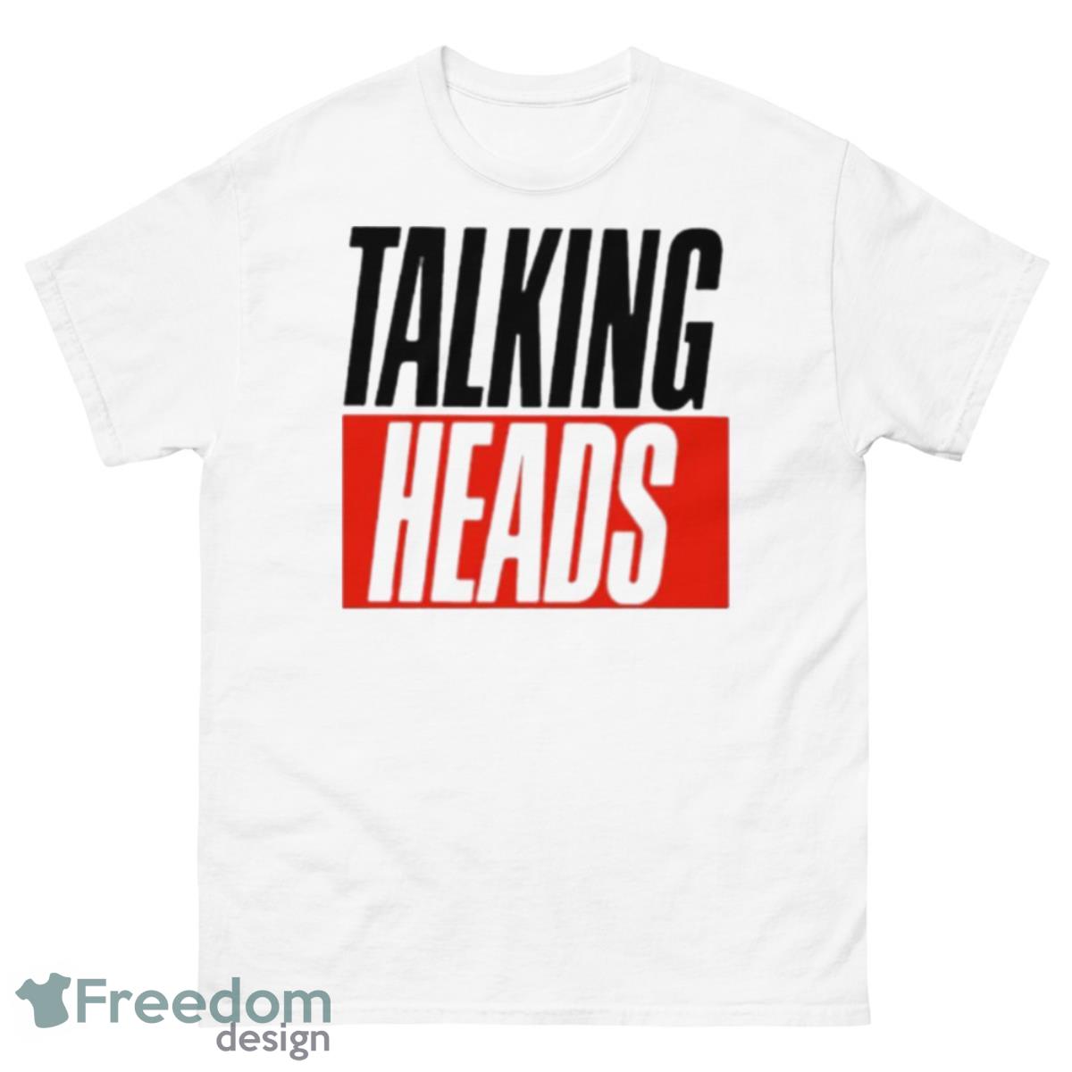 Talking Heads Logo Shirt - 500 Men’s Classic Tee Gildan