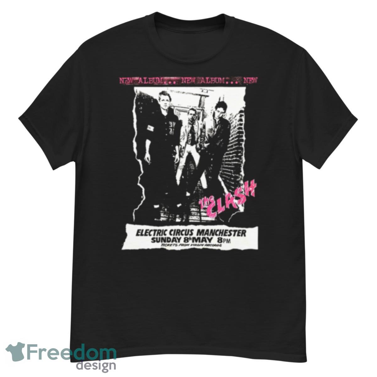 The Clash 1977 Electric Circus Manchester Shirt - G500 Men’s Classic T-Shirt