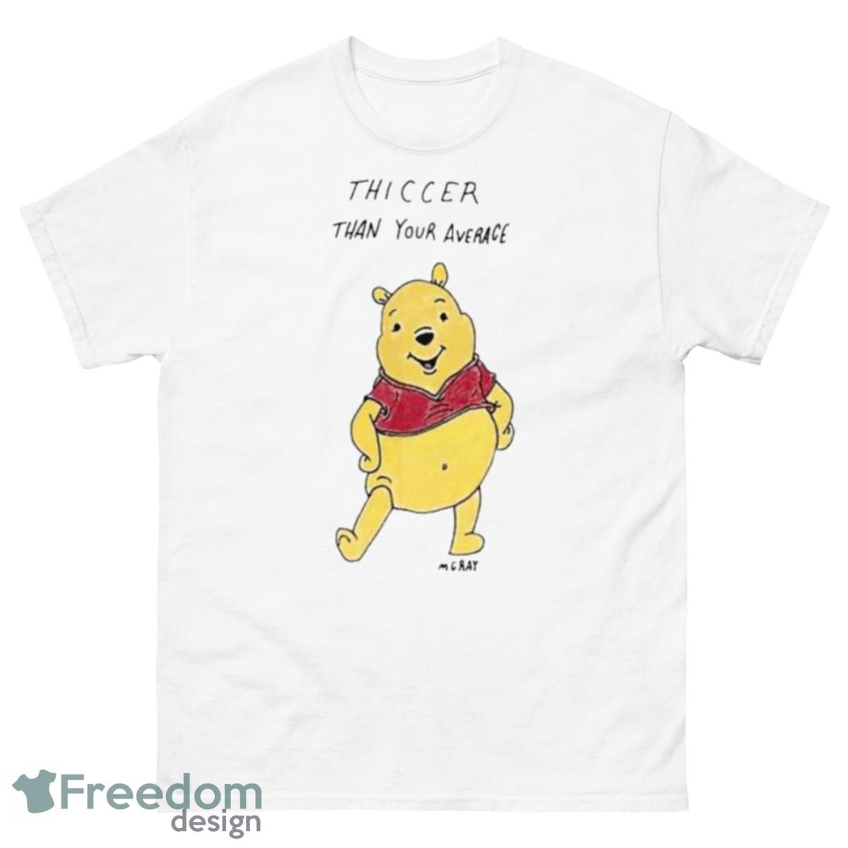 Thiccer Than Your Average Shirt - 500 Men’s Classic Tee Gildan