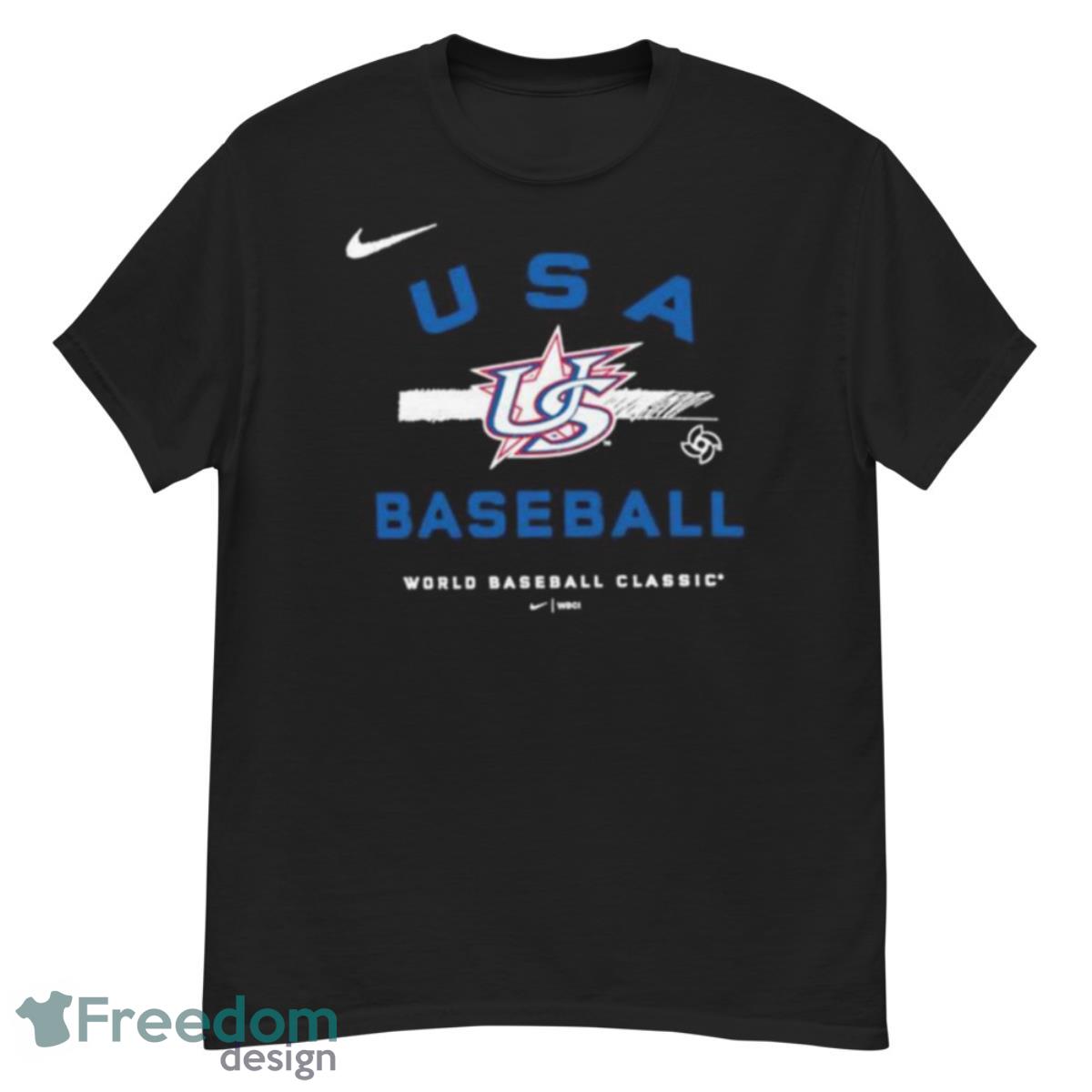 USA Nike Baseball 2023 World Baseball Classic Official Shirt - G500 Men’s Classic T-Shirt