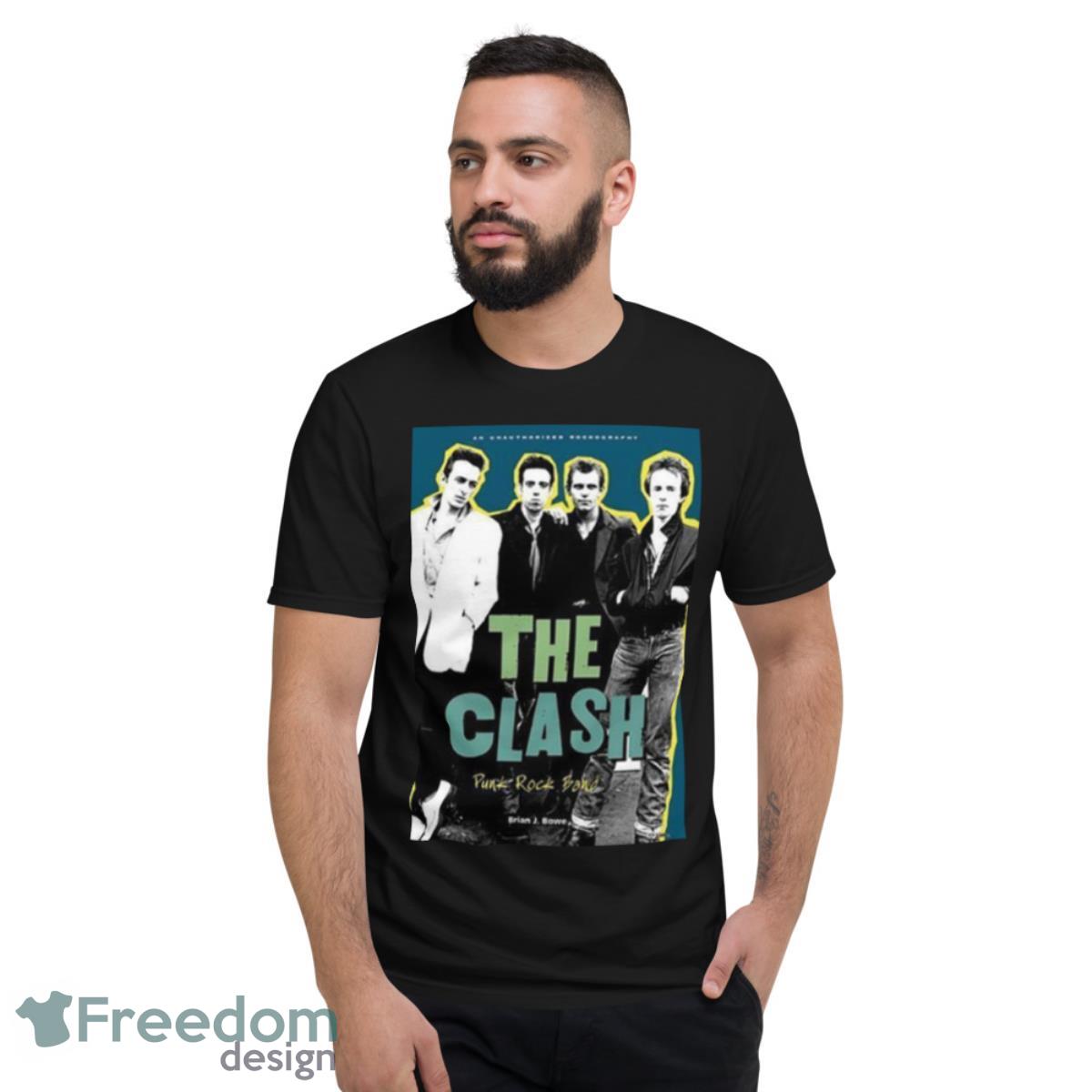 Vintage Rock Band The Clash Shirt - Short Sleeve T-Shirt