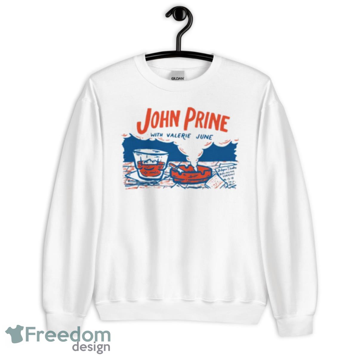 With Valerie June John Prin Shirt - Unisex Heavy Blend Crewneck Sweatshirt