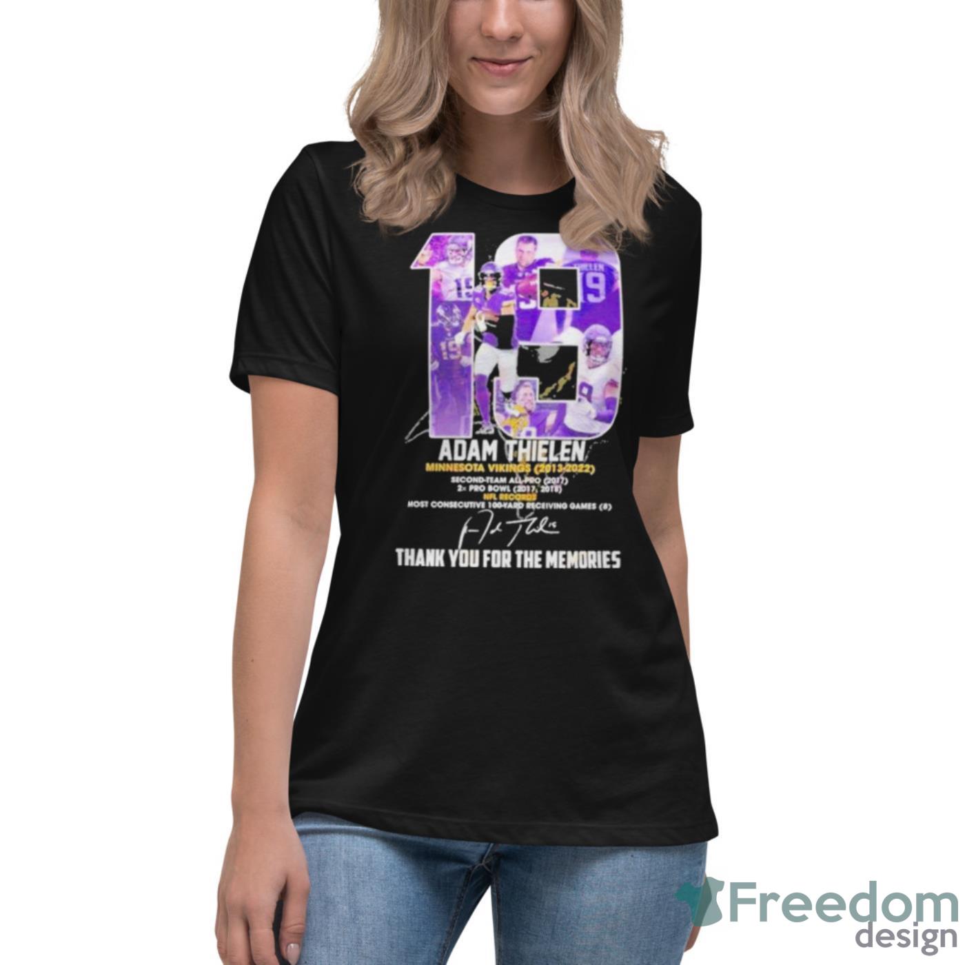 Adam Thielen T-Shirts, NFL Minnesota Vikings Adam Thielen T-Shirts