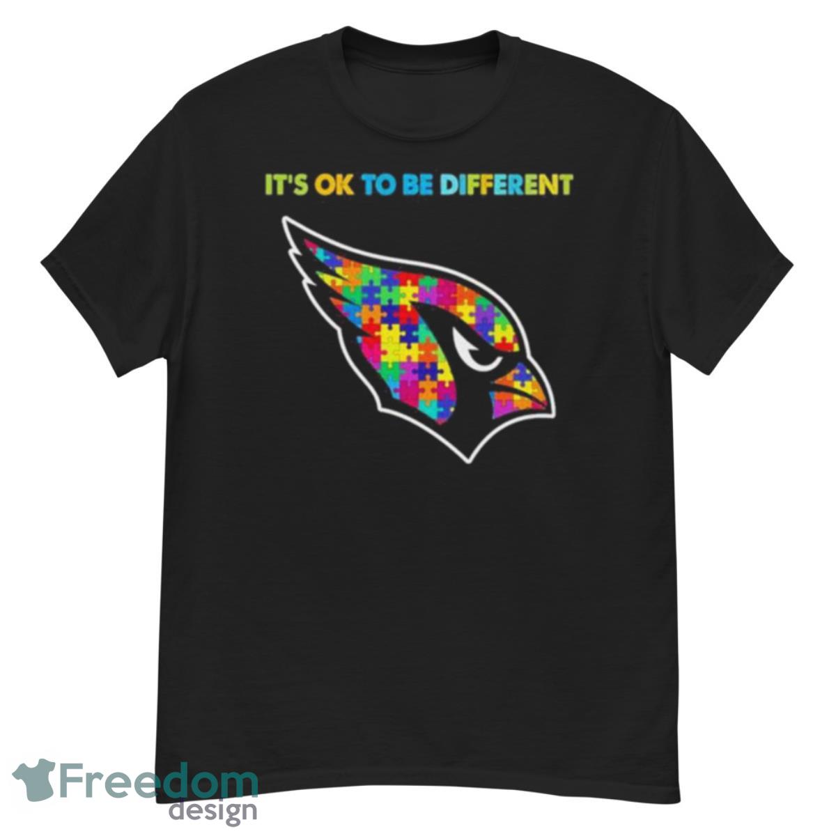 2023 Arizona Cardinals Autism It’s Ok To Be Different Shirt - G500 Men’s Classic T-Shirt