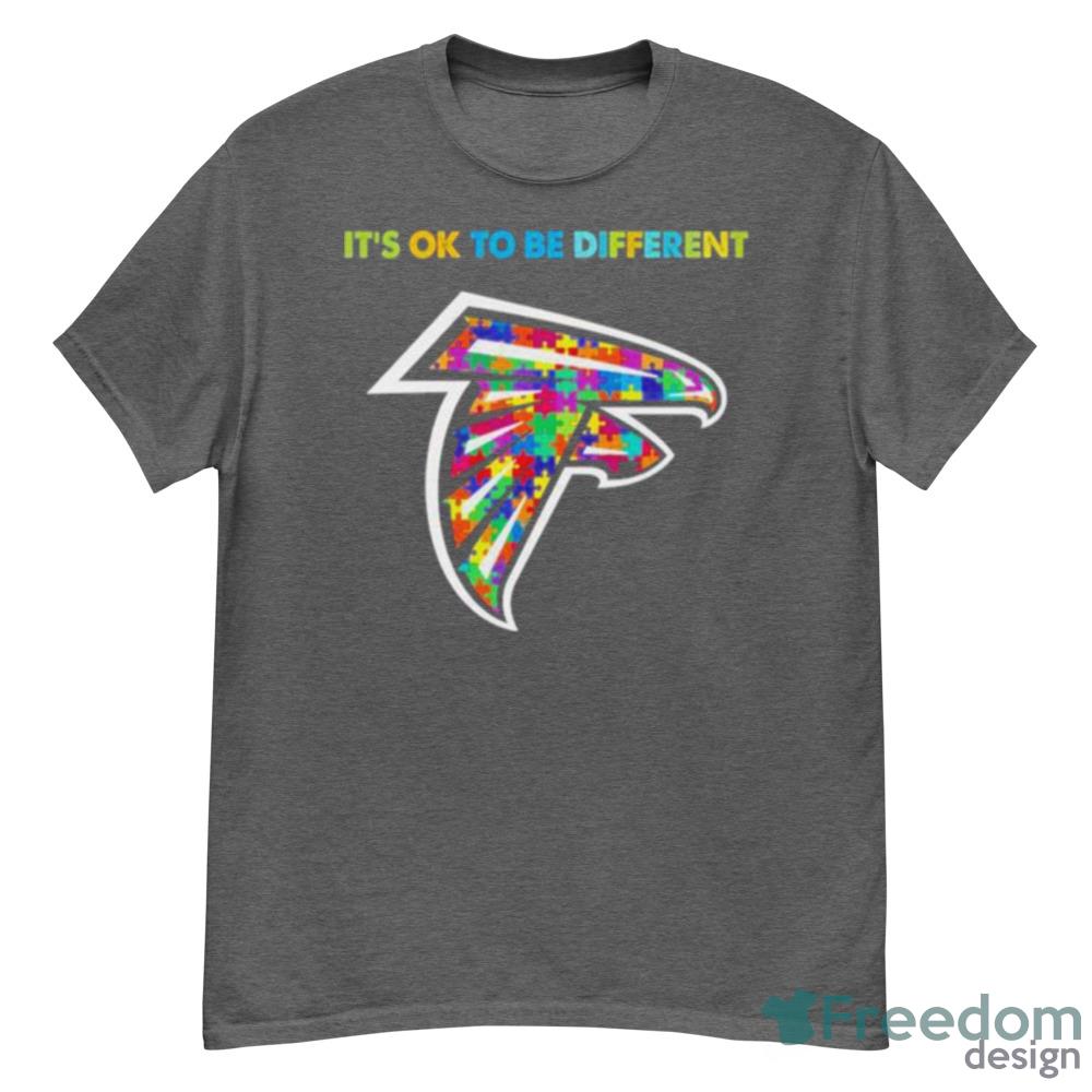 2023-Atlanta-Falcons-Autism-Its-ok-to-be-different-shirt - G500 Men’s Classic T-Shirt-1