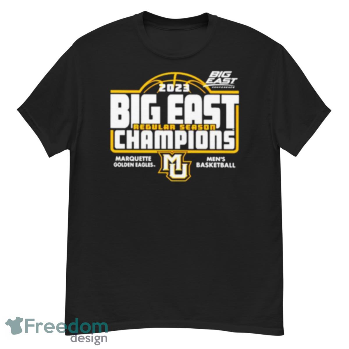 2023 big east regular season Champions Marquette Golden Eagles men’s basketball shirt - G500 Men’s Classic T-Shirt