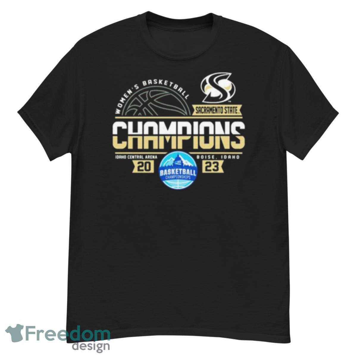 2023 Big Sky Women’s Basketball Champions Sacramento State Hornets Shirt - G500 Men’s Classic T-Shirt