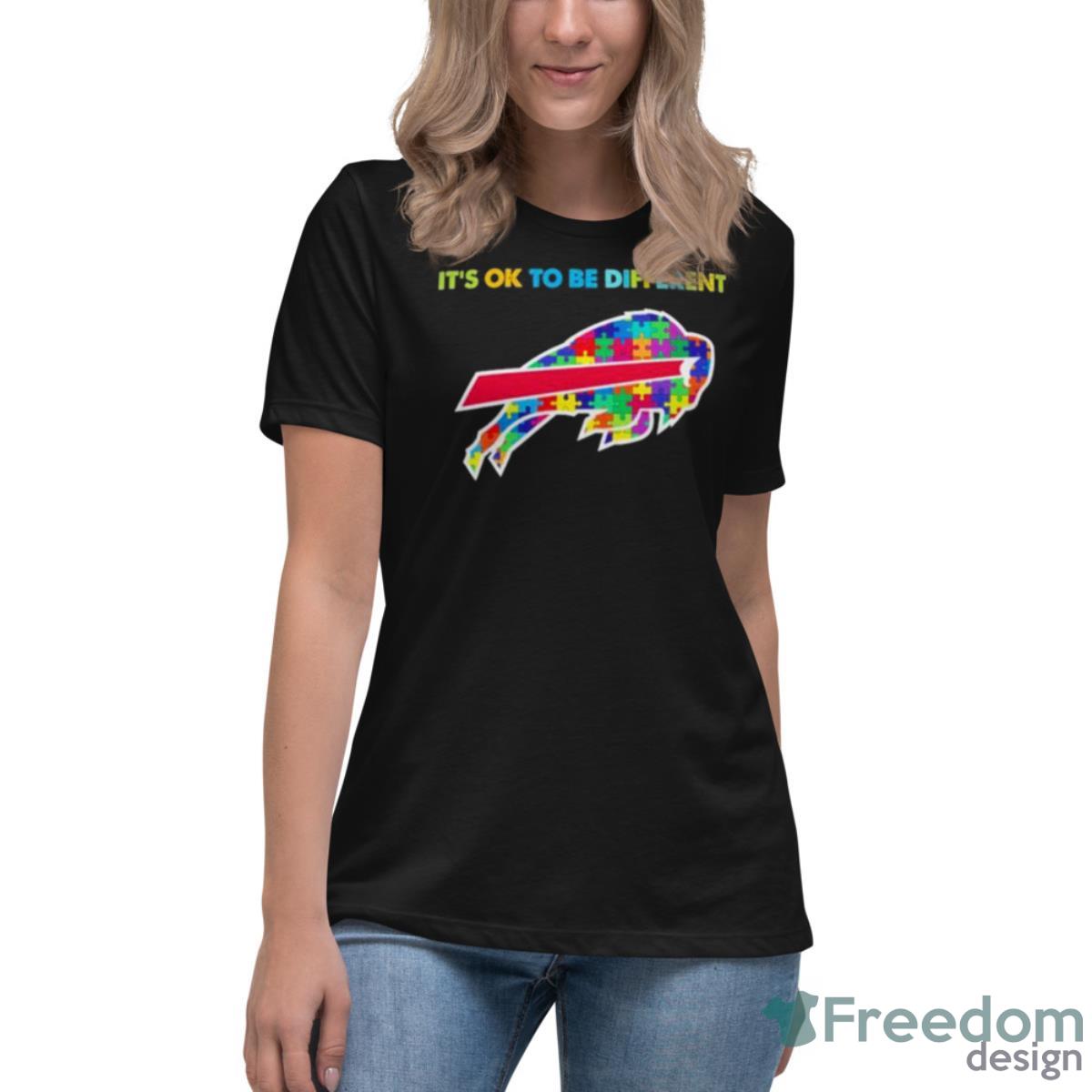 2023 Buffalo Bills Autism It’s Ok To Be Different Shirt