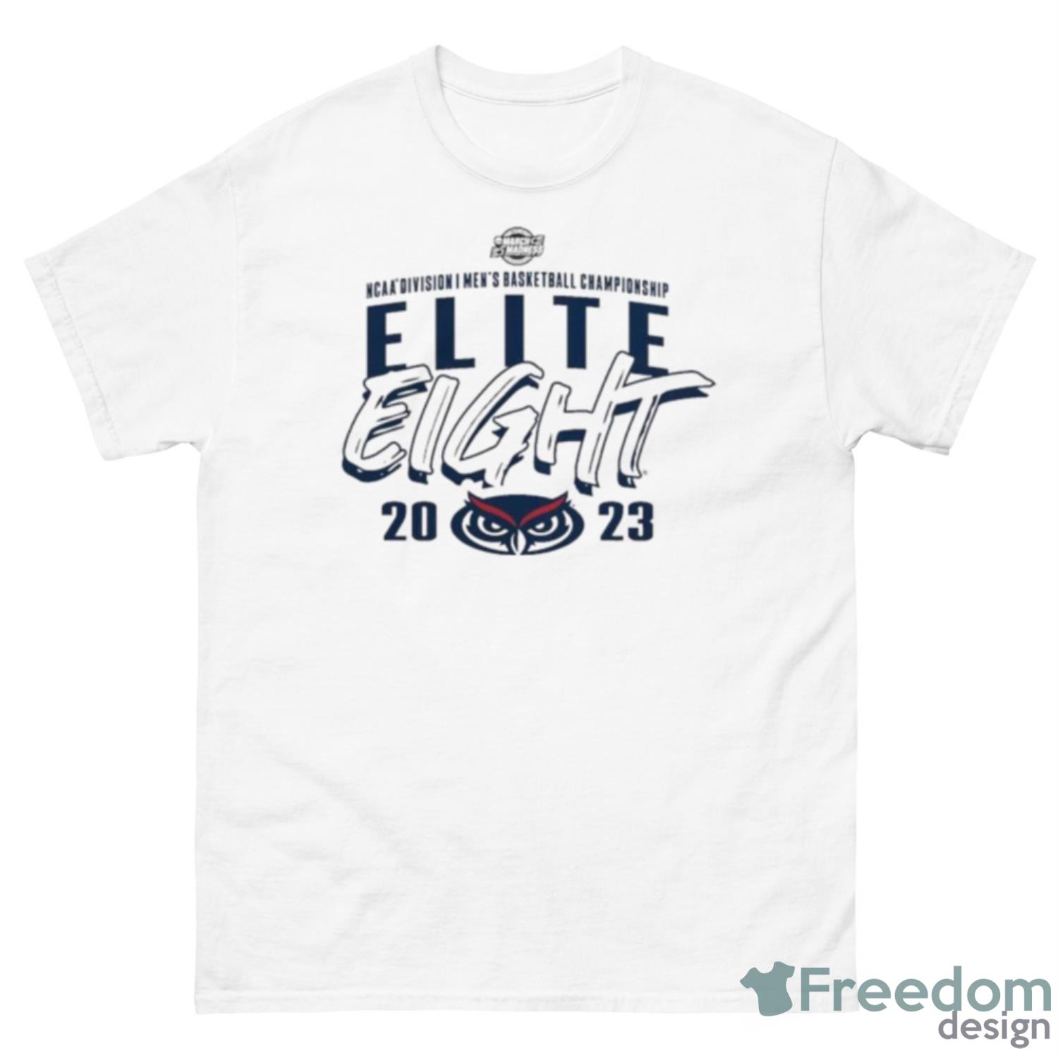 2023 FAU Owls NCAA Men’s Basketball Elite Eight Shirt - 500 Men’s Classic Tee Gildan