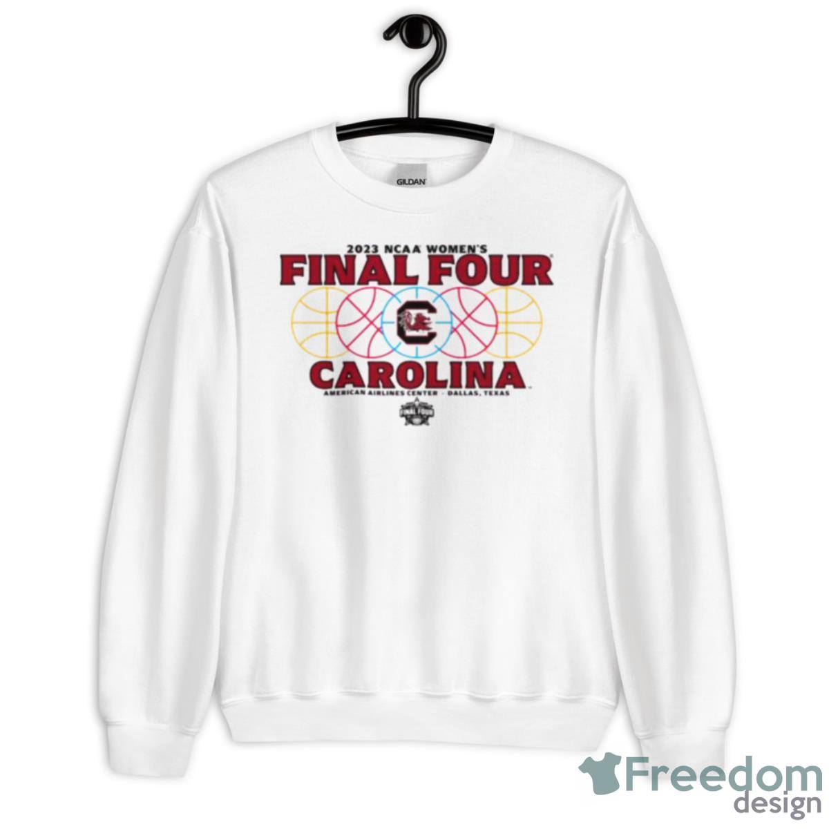 2023 Final Four NCAA Women’s South Carolina Gamecocks Shirt - Unisex Heavy Blend Crewneck Sweatshirt