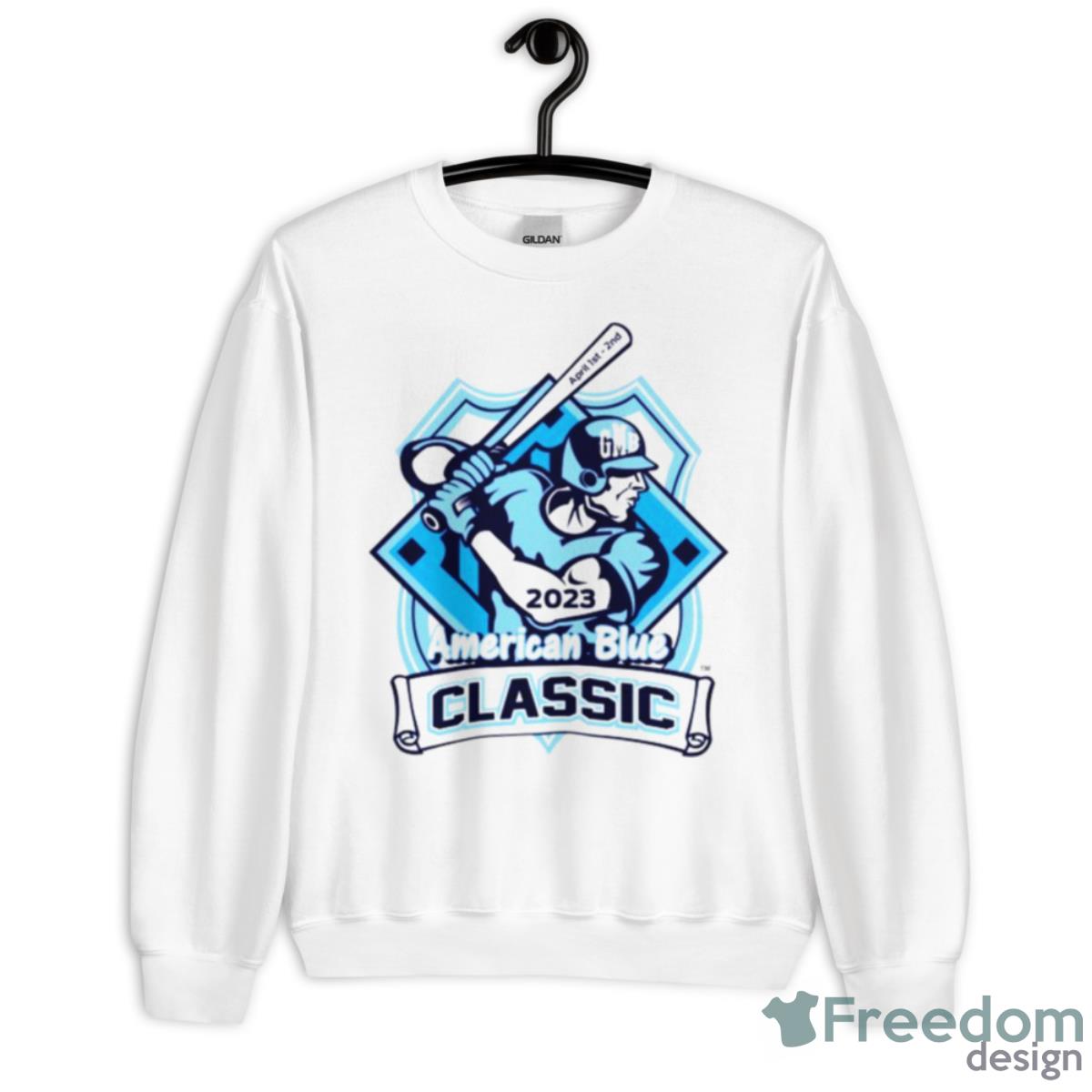 2023 GMB American Blue Classic Shirt - Unisex Heavy Blend Crewneck Sweatshirt