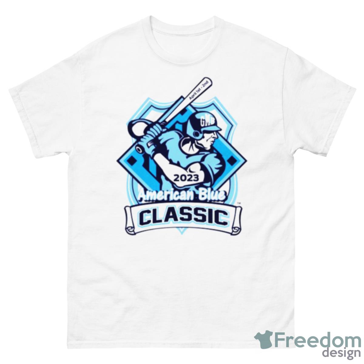 2023 GMB American Blue Classic Shirt - 500 Men’s Classic Tee Gildan