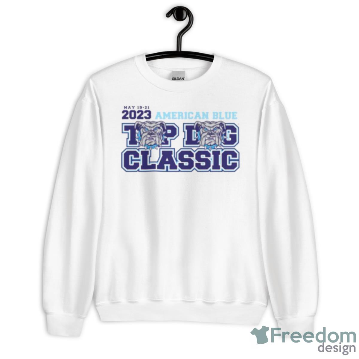 2023 GMB American Blue Top Dog Classic Shirt - Unisex Heavy Blend Crewneck Sweatshirt