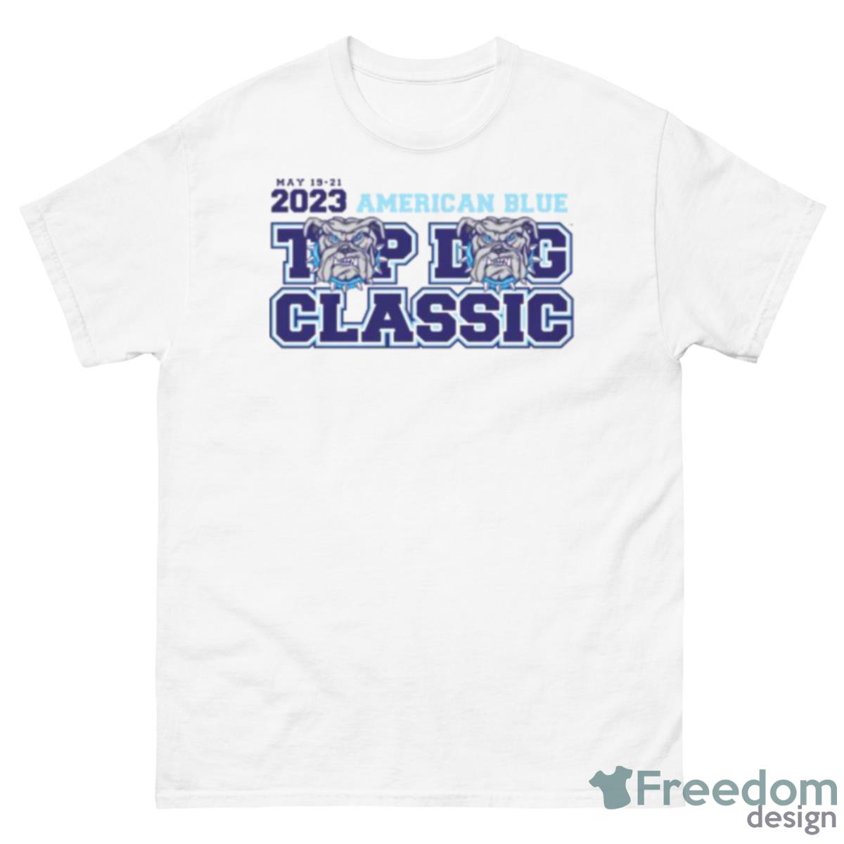 2023 GMB American Blue Top Dog Classic Shirt - 500 Men’s Classic Tee Gildan