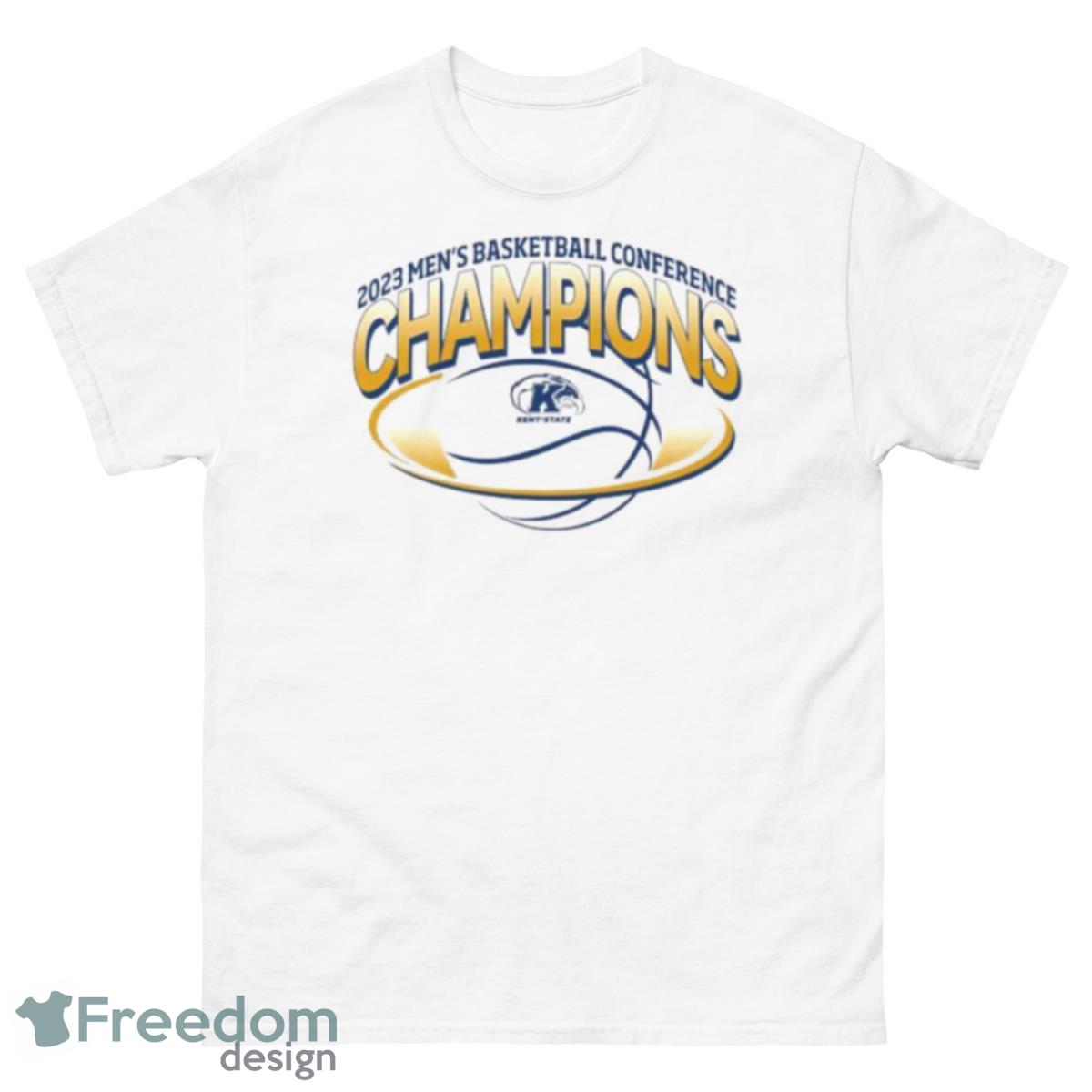 2023 Men’s Basketball Conference Champions Kent State Shirt - 500 Men’s Classic Tee Gildan