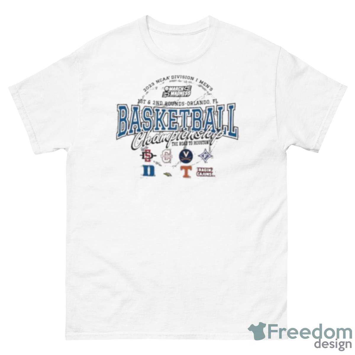 2023 NCAA Division I Men’s Basketball 1st & 2nd Rounds Orlando The Road To Houston Shirt - 500 Men’s Classic Tee Gildan