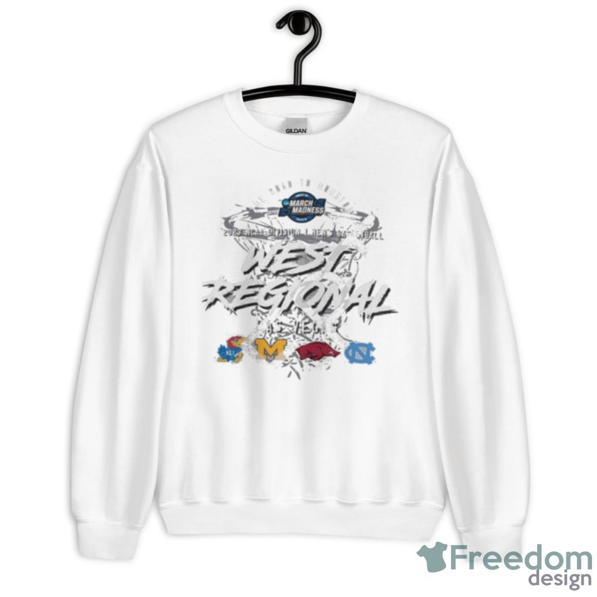 2023 NCAA Division I Men’s Basketball Regional Las Vegas Shirt - Unisex Heavy Blend Crewneck Sweatshirt