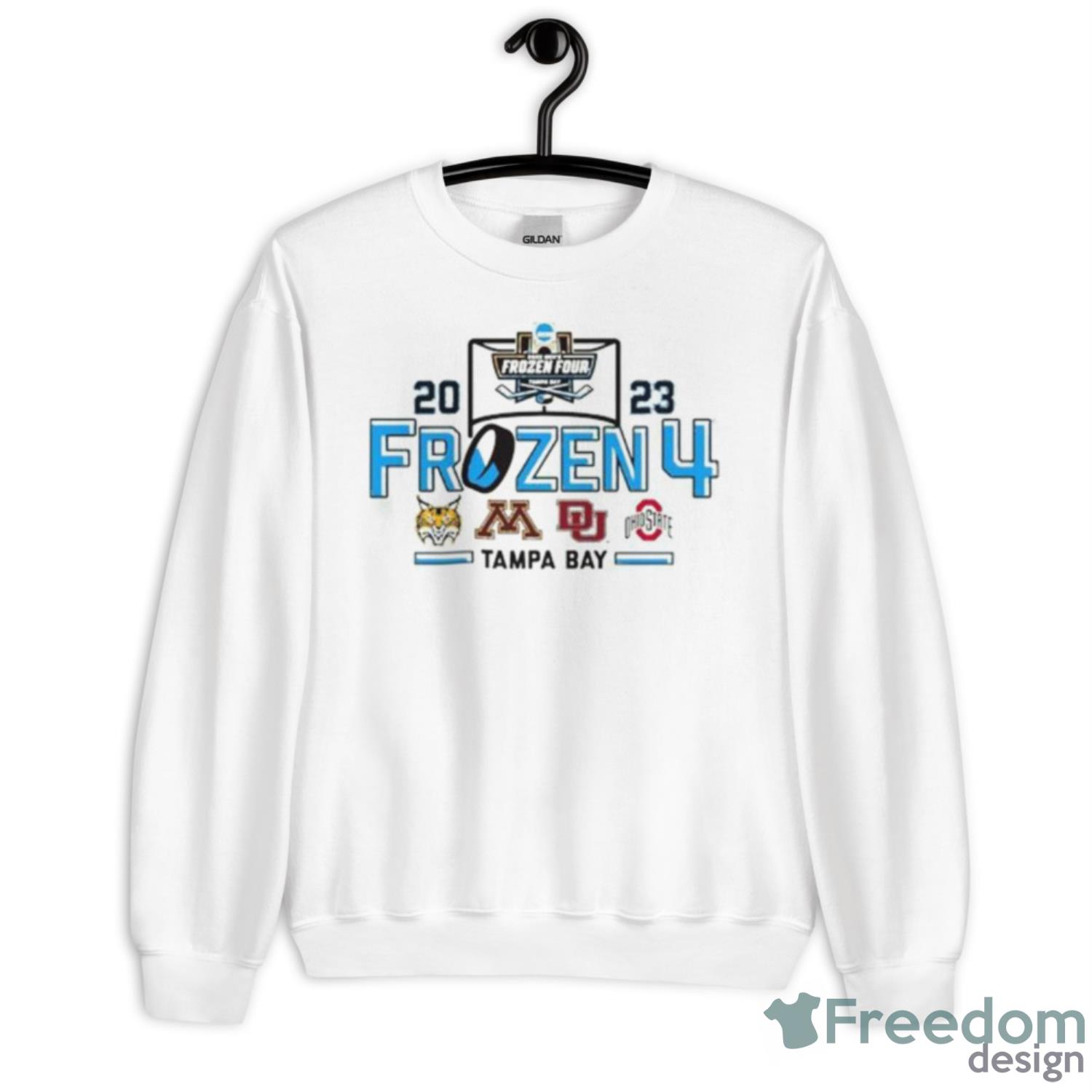 2023 NCAA Men’s Frozen Four Tampa Bay Shirt - Unisex Heavy Blend Crewneck Sweatshirt