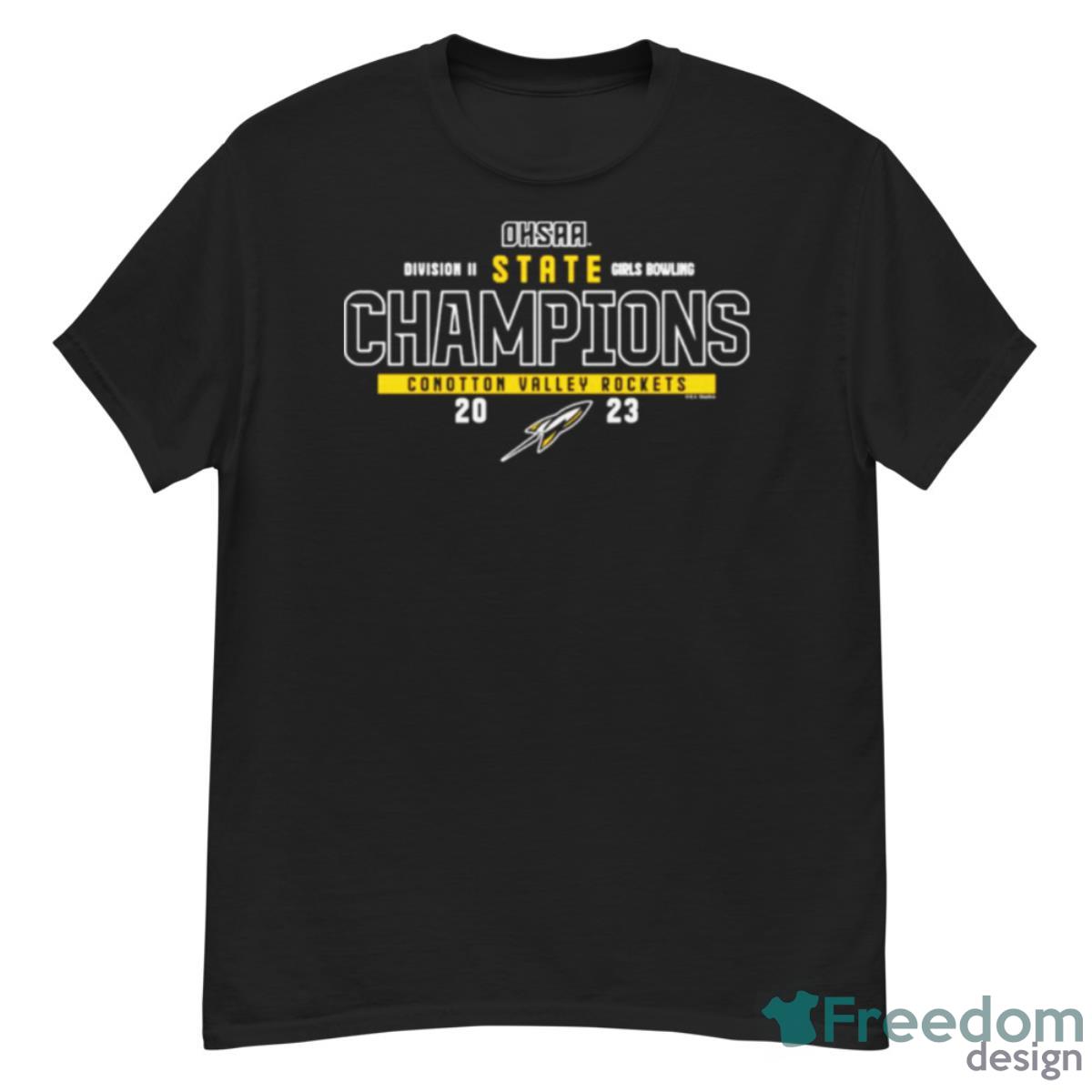 2023 Ohsaa Girls Bowling Division II State Champions Conotton Valley Rockets Shirt - G500 Men’s Classic T-Shirt