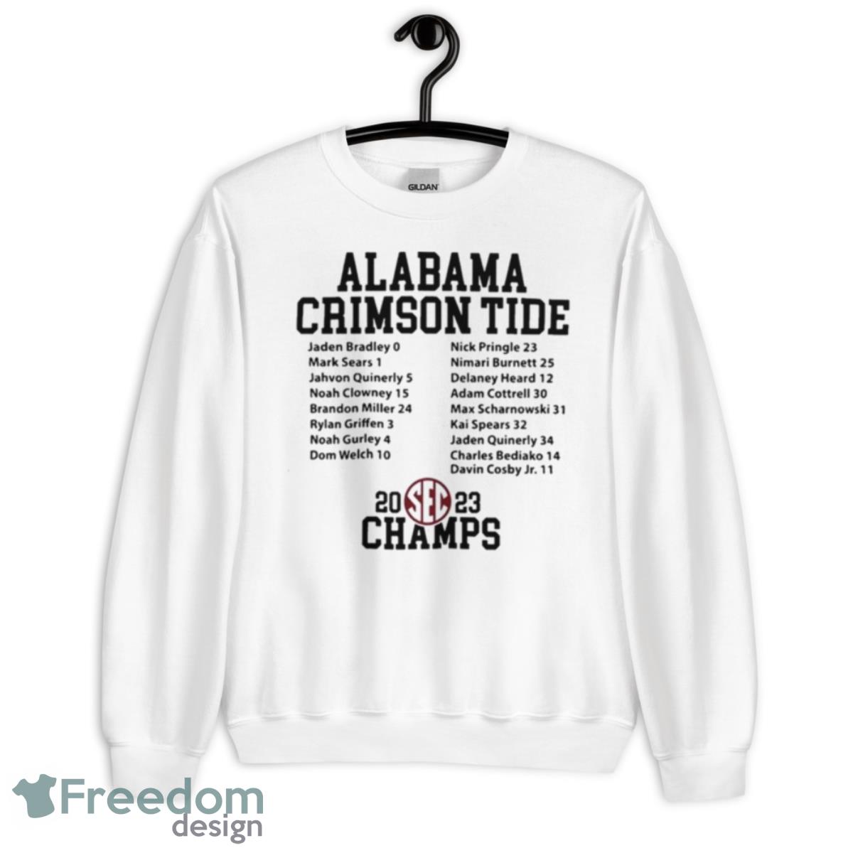 2023 SEC Alabama Champions Shirt, Alabama Crimson Tide Champs SEC Shirt - Unisex Heavy Blend Crewneck Sweatshirt