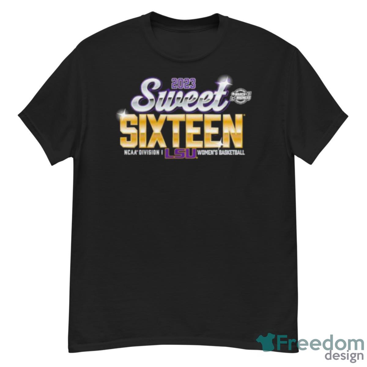 2023 Sweet 16 LSU Tigers NCAA Women’s Basketball Tournament March Madness Shirt - G500 Men’s Classic T-Shirt