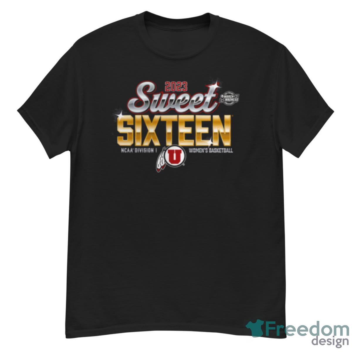 2023 Sweet 16 Utah Utes NCAA Women’s Basketball Tournament March Madness Shirt - G500 Men’s Classic T-Shirt