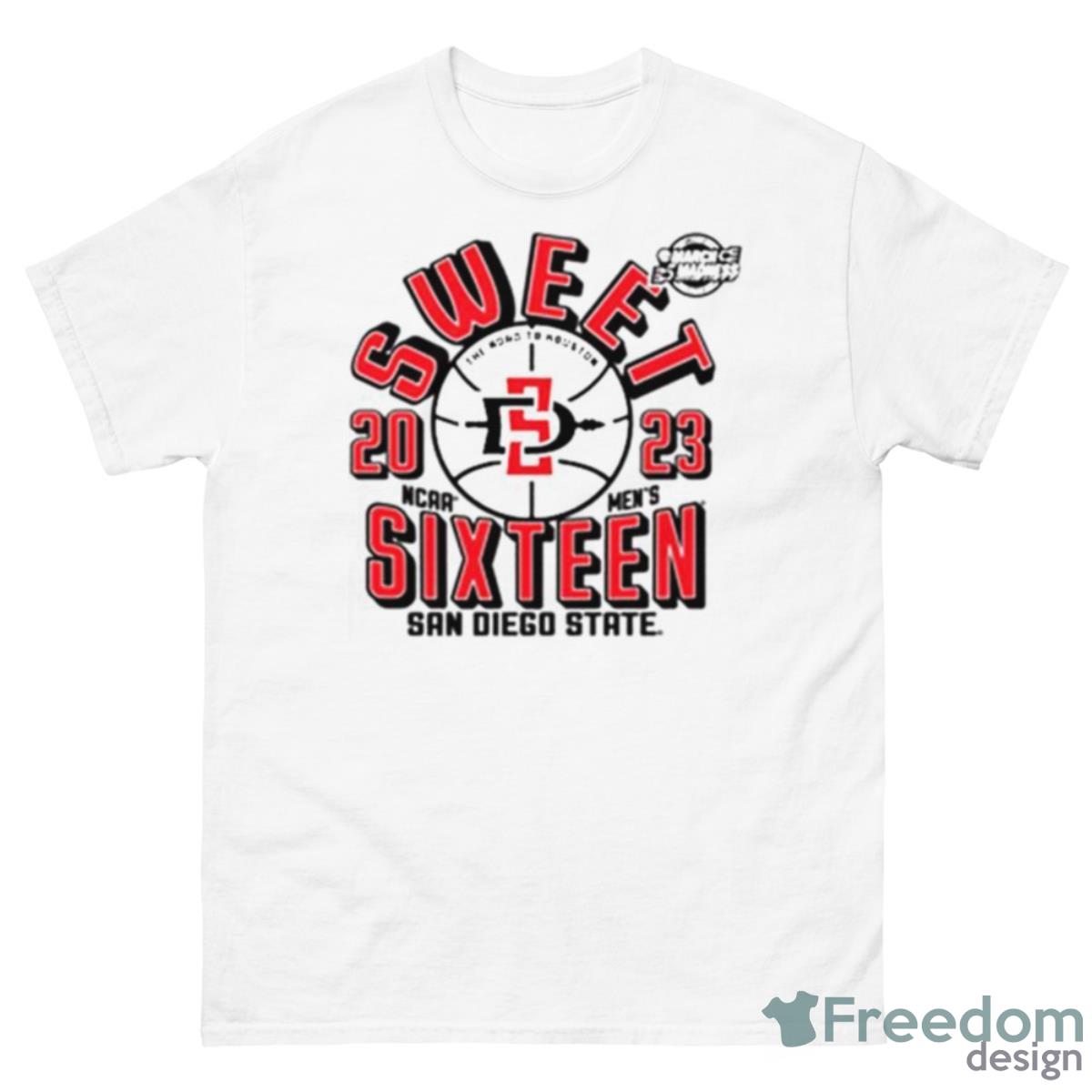 2023 Sweet Sixteen San Diego State Shirt - 500 Men’s Classic Tee Gildan