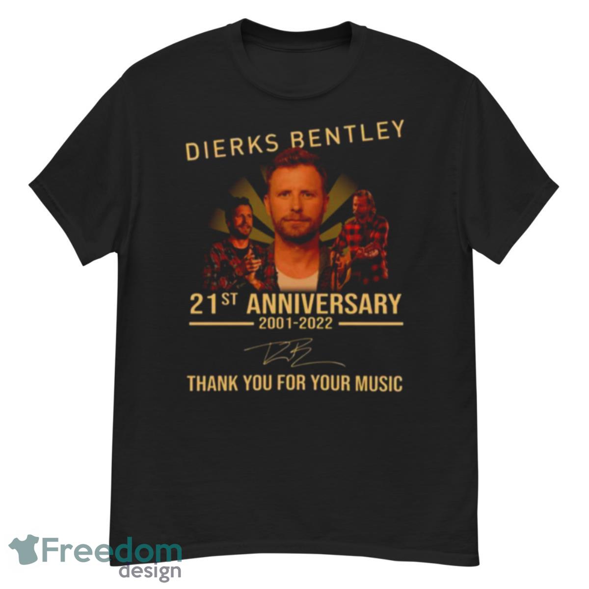 21st Anniversary 2001 2022 Dierks Bentley Shirt - G500 Men’s Classic T-Shirt