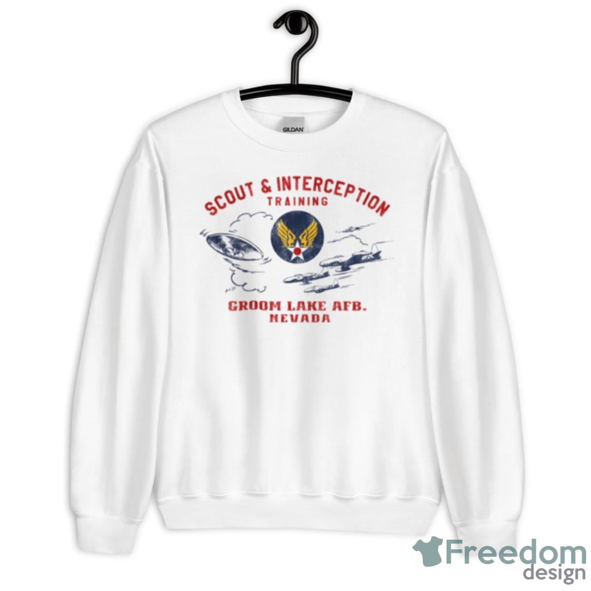 50’s Ufo Scout & Interception Training Shirt - Unisex Heavy Blend Crewneck Sweatshirt