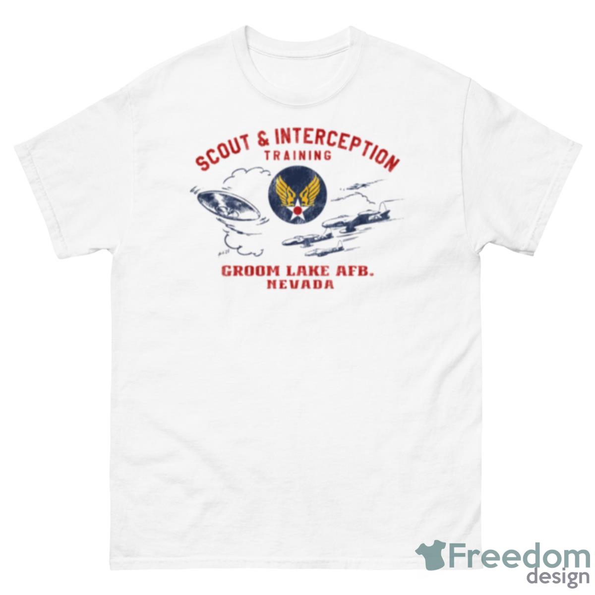 50’s Ufo Scout & Interception Training Shirt - 500 Men’s Classic Tee Gildan