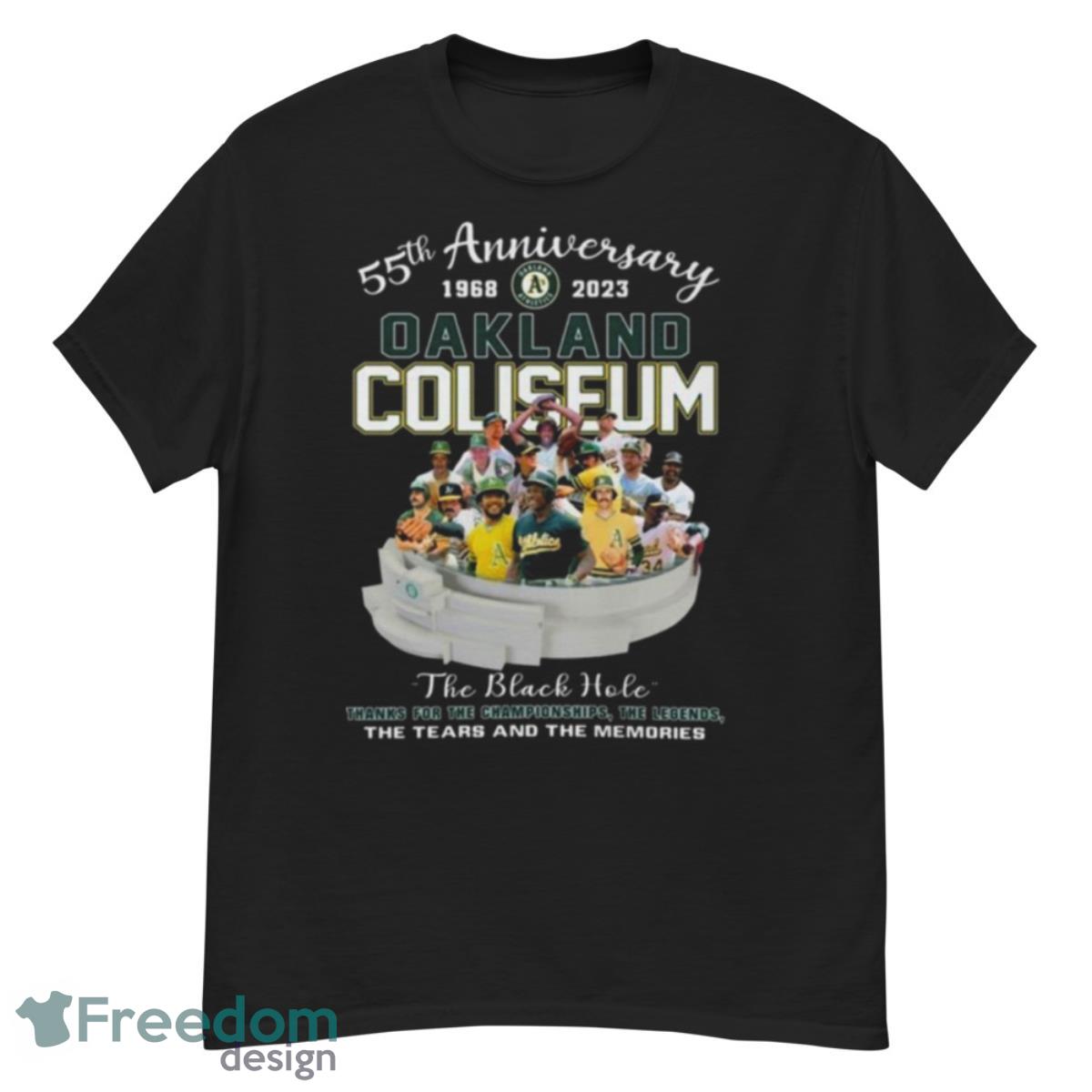 55th Anniversary 1968 – 2023 Oakland Coliseum Memories Shirt - G500 Men’s Classic T-Shirt