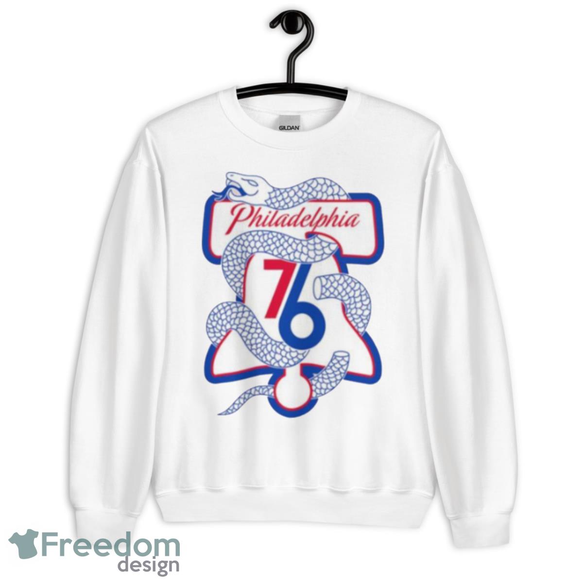 76ers City Philadelphia 76ers Basketball Shirt - Unisex Heavy Blend Crewneck Sweatshirt