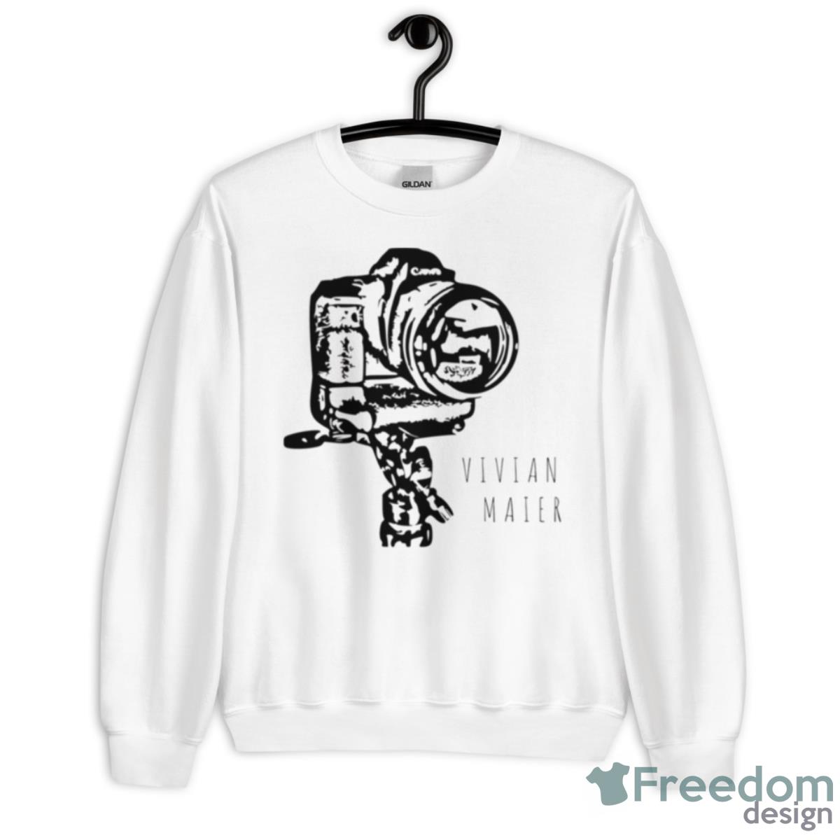 90s Camera Design Vivian Maier Shirt - Unisex Heavy Blend Crewneck Sweatshirt