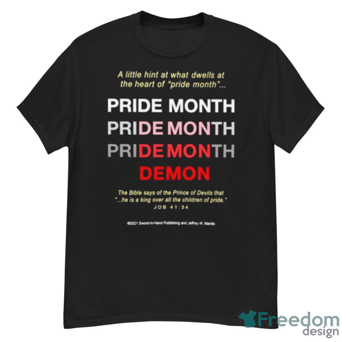 A little hint at what dwells at the heart of pride month shirt - G500 Men’s Classic T-Shirt