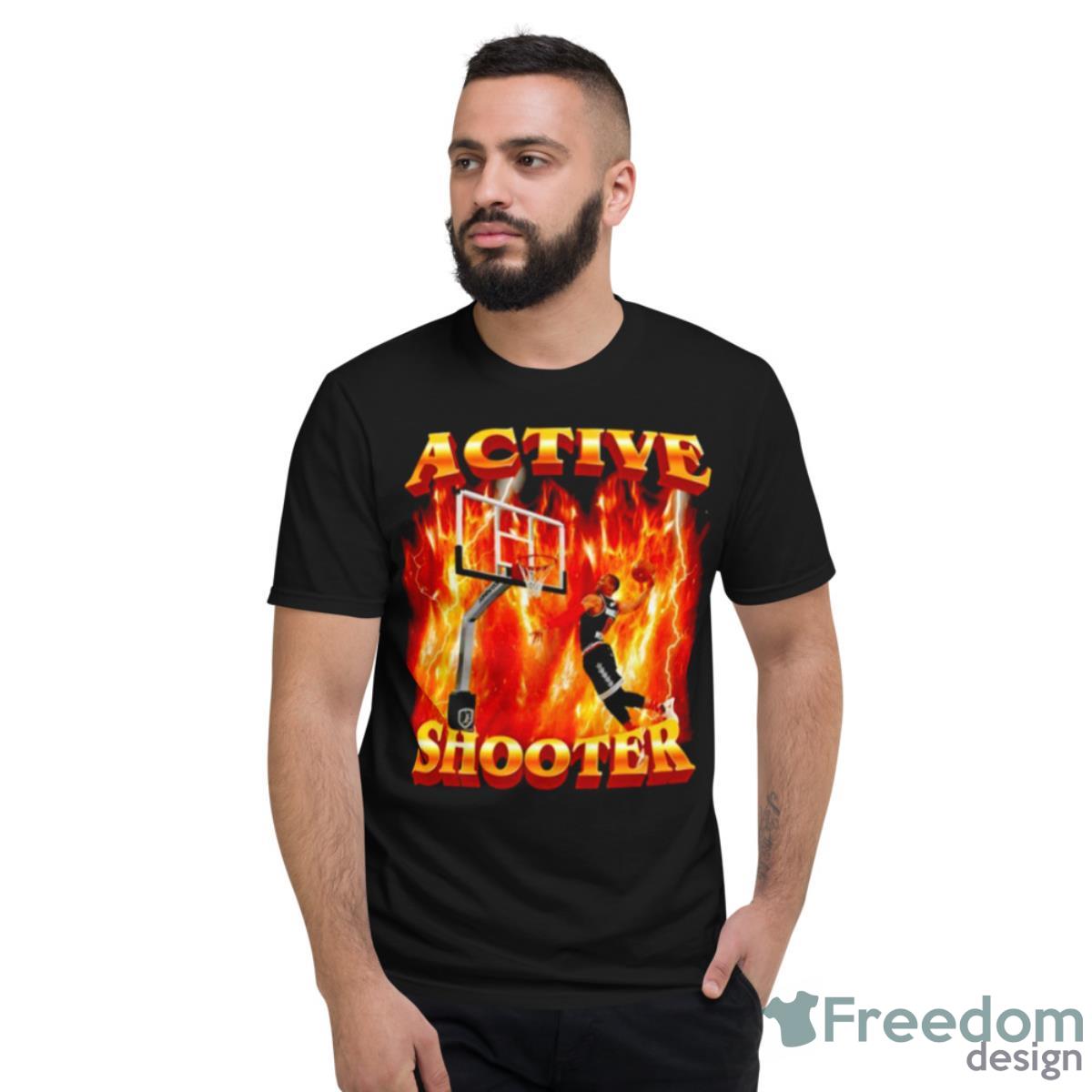 Active Shooter basketball shirt - Short Sleeve T-Shirt