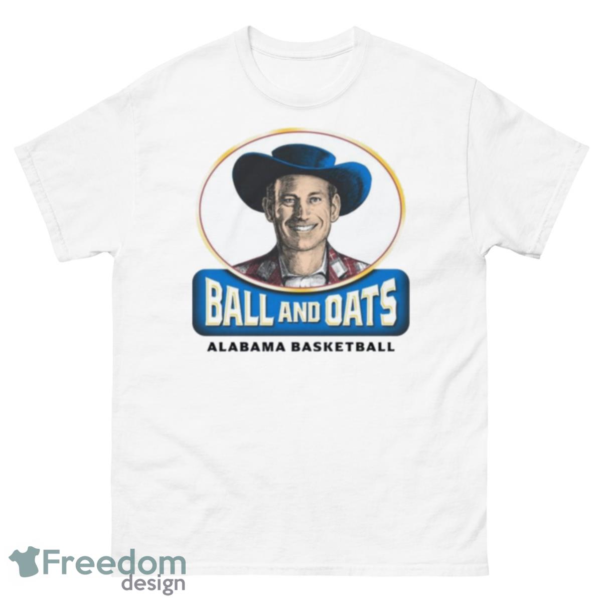 Alabama Basketball Ball And Oats Shirt - 500 Men’s Classic Tee Gildan