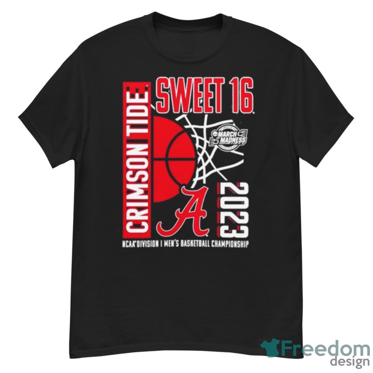 Alabama Crimson Tide 2023 NCAA Men’s Basketball Tournament March Madness Sweet 16 Shirt - G500 Men’s Classic T-Shirt