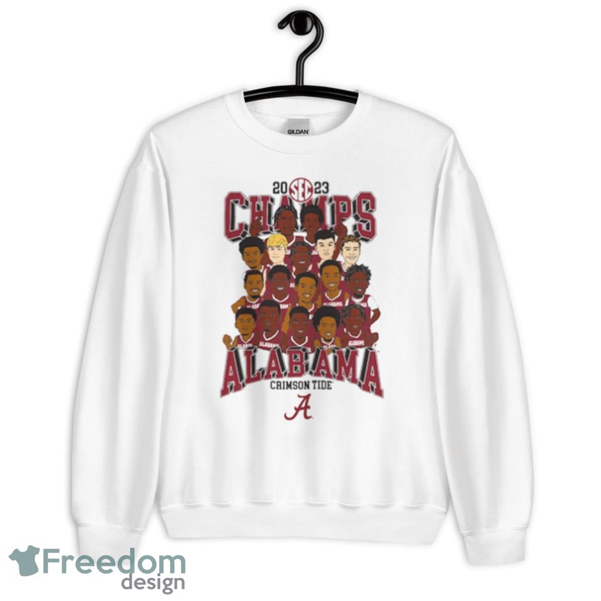 Alabama Crimson Tide Blue84 2023 SEC Men’s Basketball Regular Season Champions Shirt - Unisex Heavy Blend Crewneck Sweatshirt