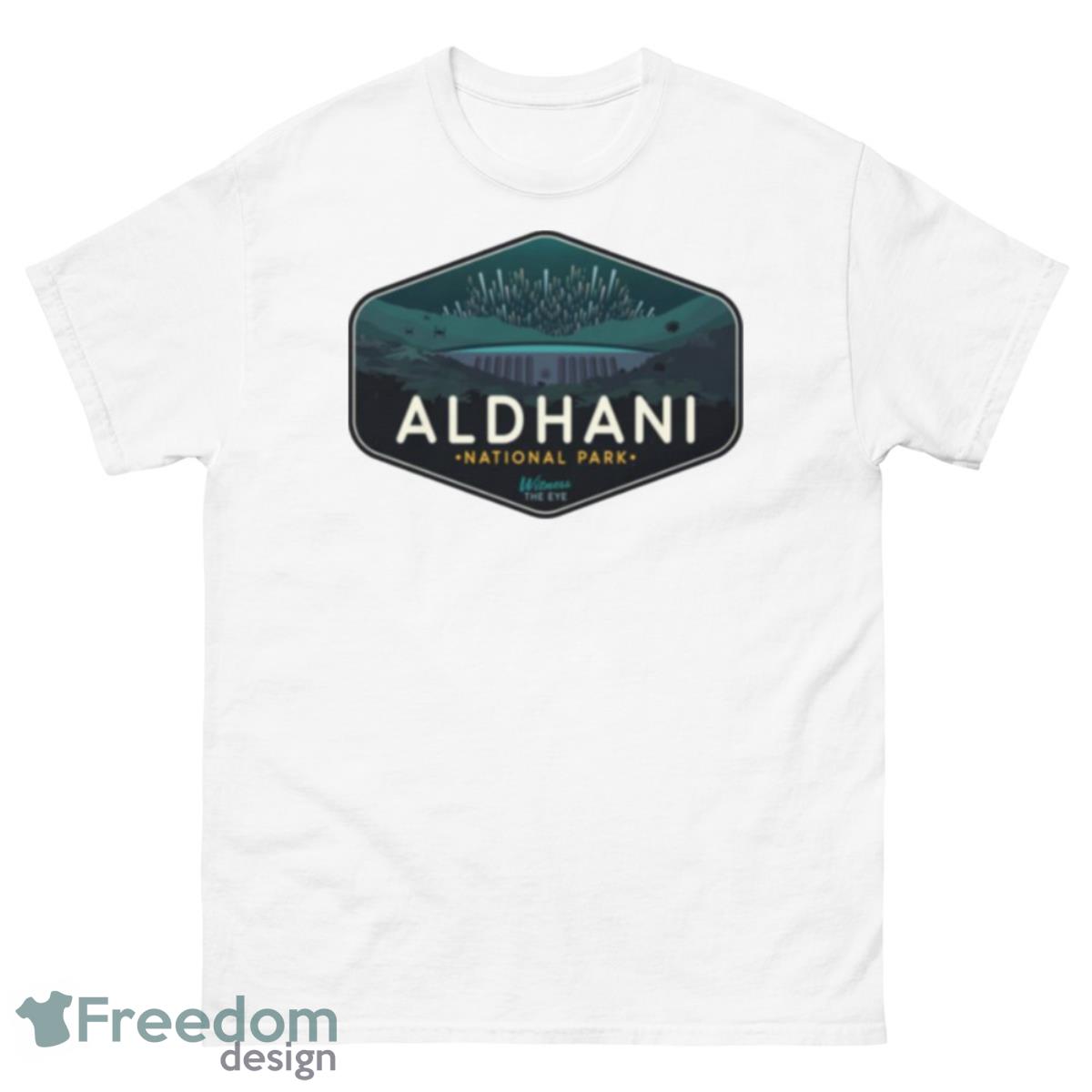 Aldhani National Park Witness The Eye The Mandalorian Shirt - 500 Men’s Classic Tee Gildan