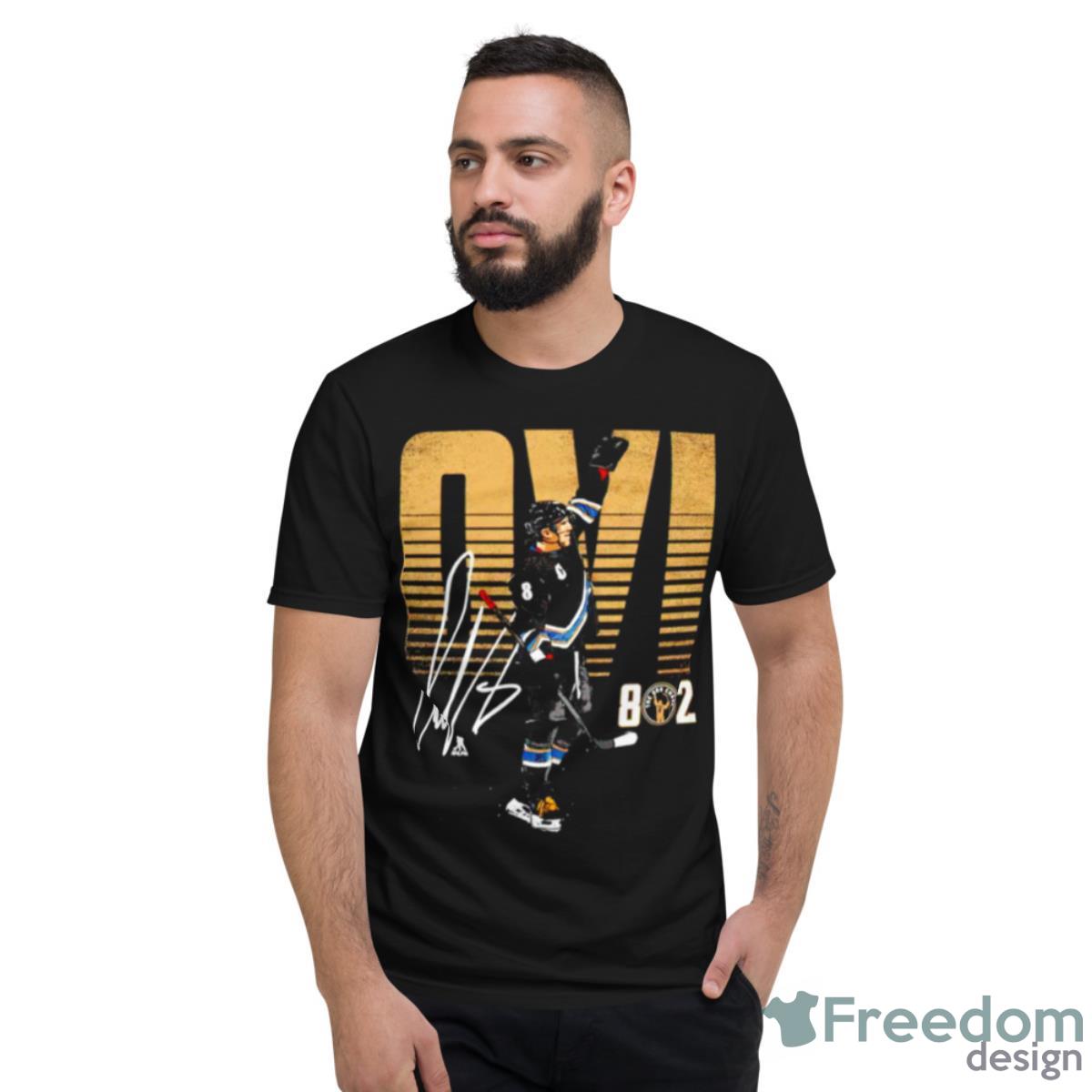 Alex Ovechkin Washington 802 Signature Shirt - Short Sleeve T-Shirt